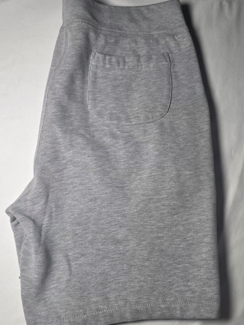 Ralph Lauren Mens Gray Cotton-Blend Drawstring Shorts - Picture 7 of 8